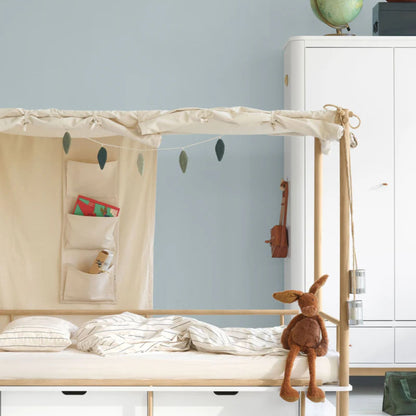Dear April Garland - Leaves On Oliver Furniture Camp Canopy Bed
