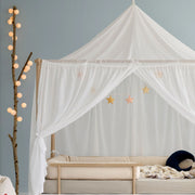 Dear April Star Garland On Canopy Bed By Oliver Furniture 