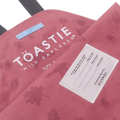 Toastie Fully Waterproof Dungarees - Soft Pink Magic Print