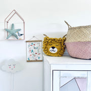 Bellybambino Yellow Lion Basket - Small