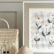 Lion & The Pear Daisy Daisy Art Print