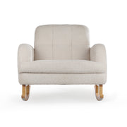 CuddleCo Etta Cuddle Chair - Boucle Mushroom