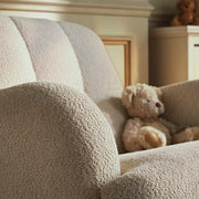 CuddleCo Etta Cuddle Chair - Boucle Mushroom