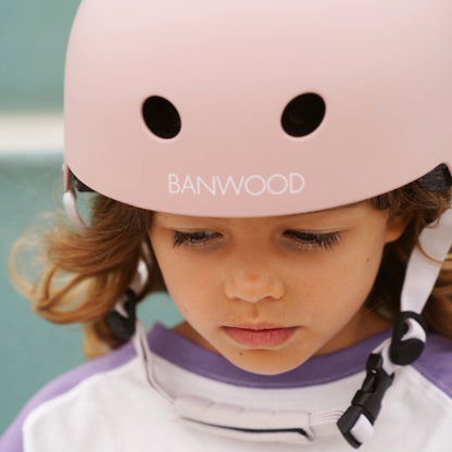 Banwood Kids Eco Helmet 50-54cm - Faded Pink