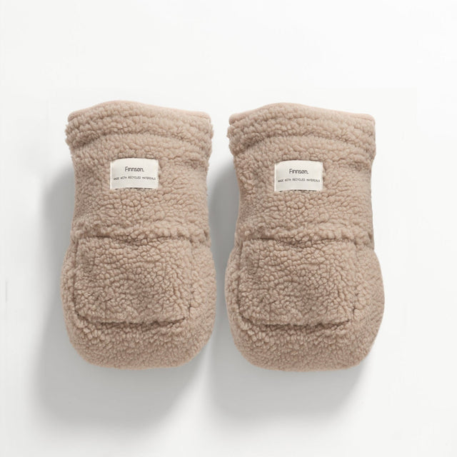 Finnson Astrid Eco Universal Stroller Mittens - Beige