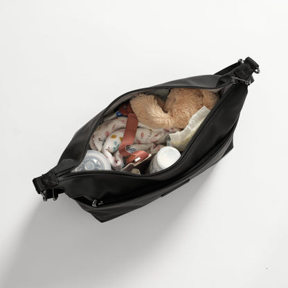 Finnson Fia Eco Stroller Organiser With Stroller Clips - Black