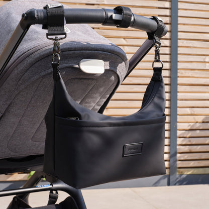 Finnson Fia Eco Stroller Organiser With Stroller Clips - Black
