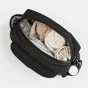 Finnson Freya Eco Oversized Stroller Organiser With Clips - Black