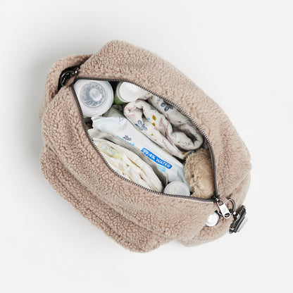 Finnson Freya Eco Stroller Organiser With Stroller Clips - Teddy Borg