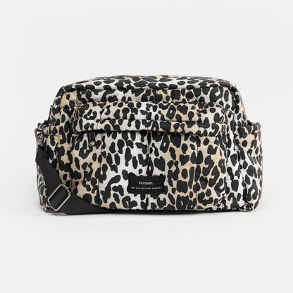 Finnson Freya Eco Stroller Organiser With Clips - Leopard
