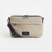 Finnson Frida Eco Stroller Organiser With Clips - Taupe