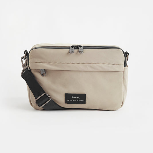 Finnson Frida Eco Stroller Organiser With Clips - Taupe