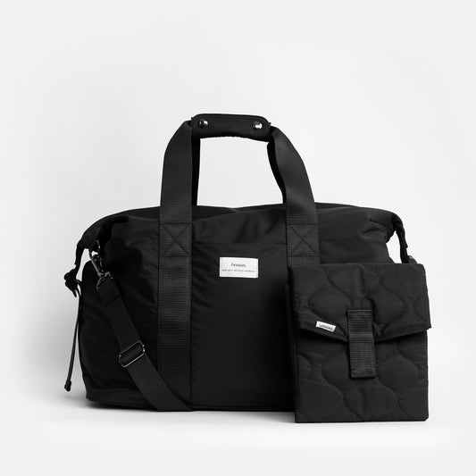 Finnson Ida Eco Changing Holdall - Black