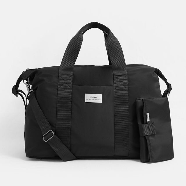 Finnson Ida Changing Holdall With Changing Mat - Black