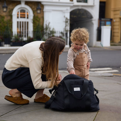 Finnson Ida Changing Holdall With Changing Mat - Black