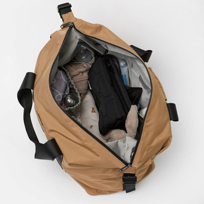 Finnson Ida Eco Holdall Changing Bag With Changing Mat - Camel