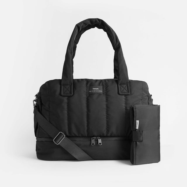 Finnson Innes Eco Changing Bag With Changing Mat - Black