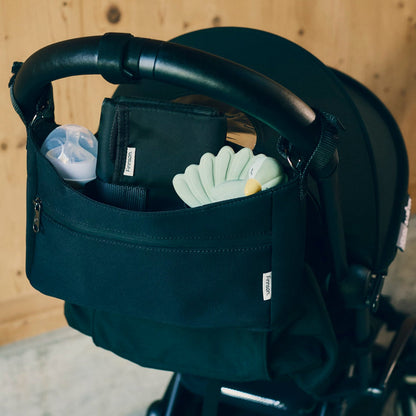 Finnson Odin Eco Stroller Caddy With Built In Stroller Clips - Black