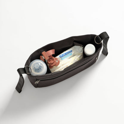 Finnson Odin Eco Stroller Caddy With Built In Stroller Clips - Black