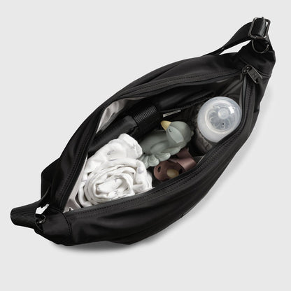 Finnson Osma Eco Stroller Organiser With Clips - Black