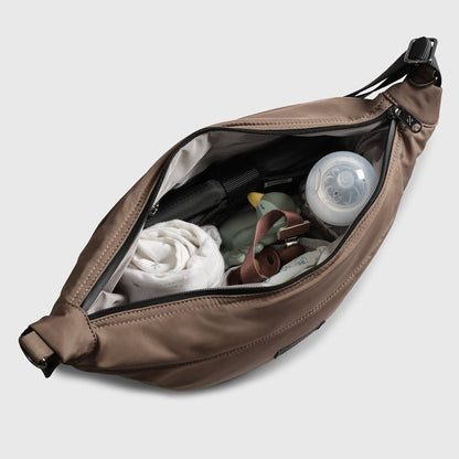 Finnson Osma Eco Stroller Organiser With Clips - Mocha