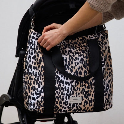 Finnson Selby Eco Changing Bag With Changing Mat - Leopard