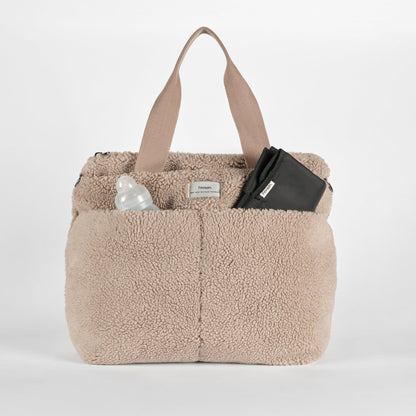 Finnson Sigrid Eco Changing Bag With Changing Mat - Beige