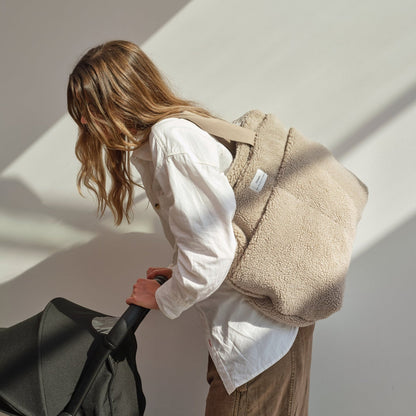 Finnson Sigrid Eco Changing Bag With Changing Mat - Beige