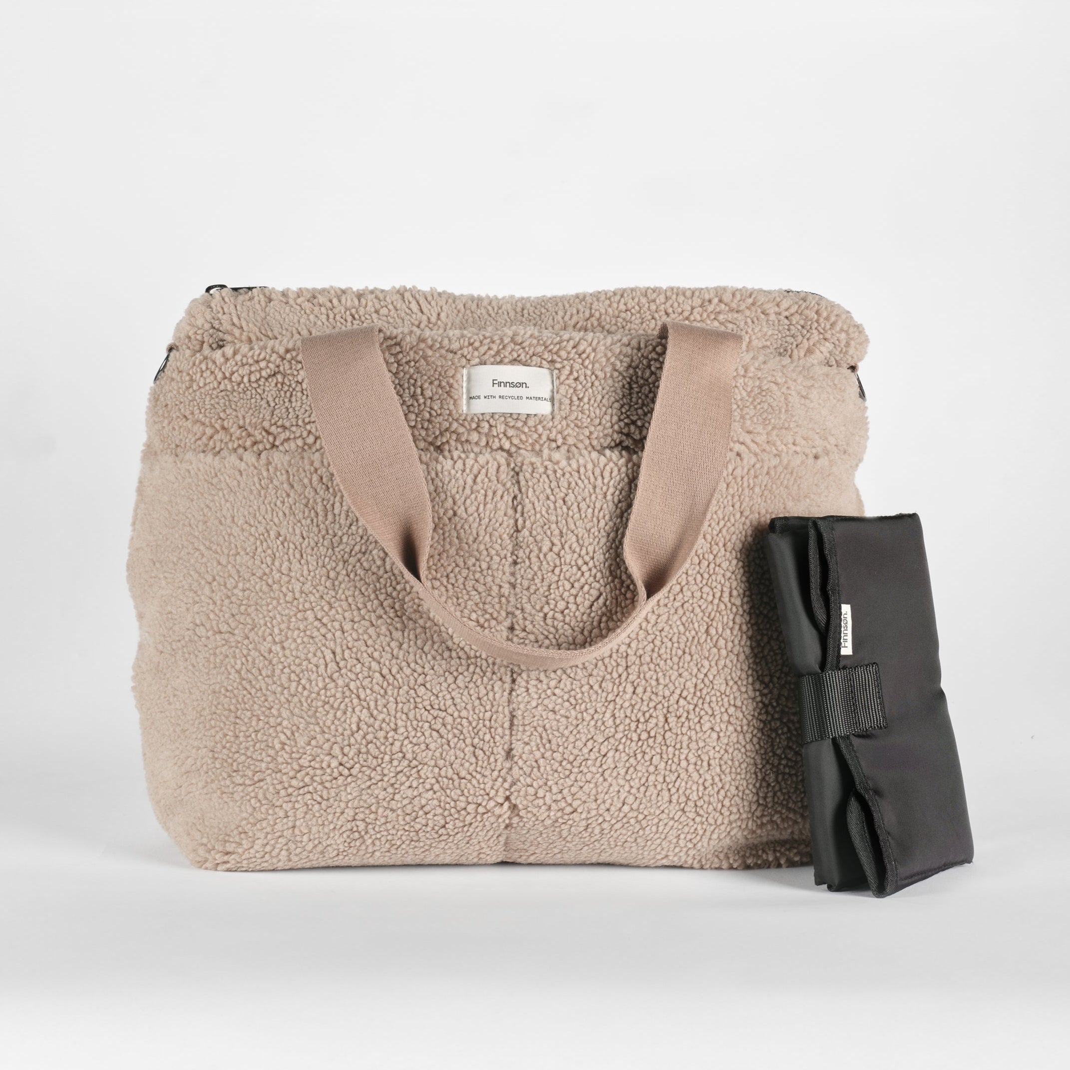 Sigrid Eco Changing Bag With Changing Mat | Beige | Scandiborn