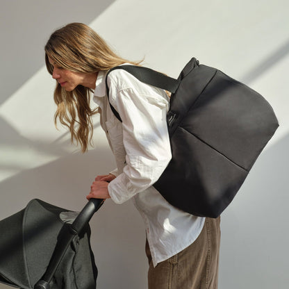 Finnson Sigrid Eco Changing Bag With Changing Mat - Black