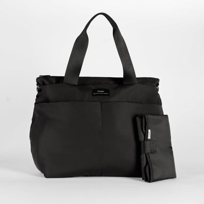 Finnson Sigrid Eco Changing Bag With Changing Mat - Black