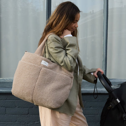 Finnson Sigrid Eco Changing Bag With Changing Mat - Beige
