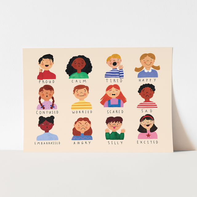 Kid of the Village Feelings Fine Art Print - Landscape