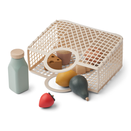 Liewood Florin Play Food & Grocery Basket - Sandy Multi Mix