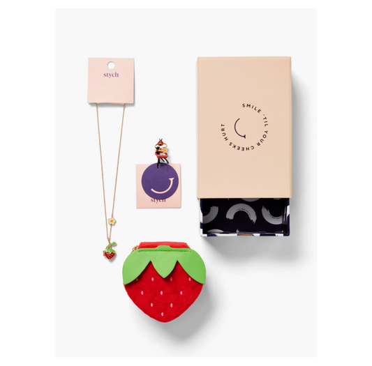 Stych Strawberry Jewellery Gift Box