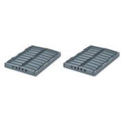 Liewood Weston Medium Storage Crate Set of 2 - Whale Blue