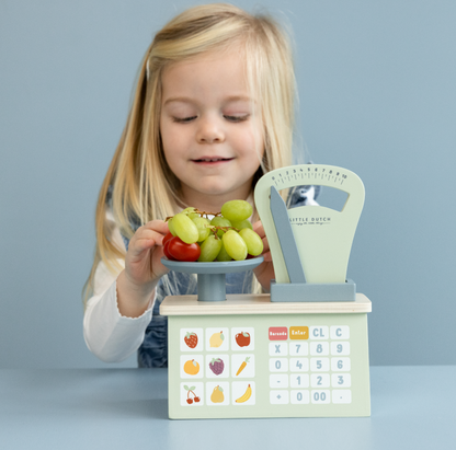 Little Dutch Wooden Toy Weighing Scale