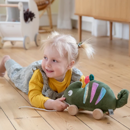 Sebra Pull-Along Toy Soft - Carley The Chameleon