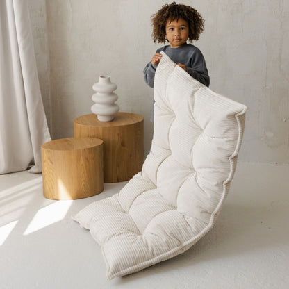 MiniCamp Corduroy Floor Cushion - Ecru