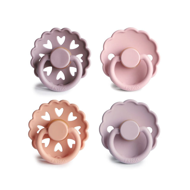 Frigg Latex Pacifiers 4 Pack - Sunset Bliss