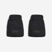 Tiba + Marl Universal Buggy Handmitts - Black Quilted