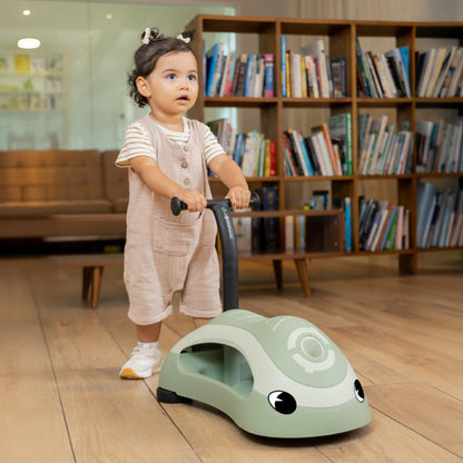 Globber Walk 'N' Roll 2 in 1 Eco Baby Walker - Pistachio