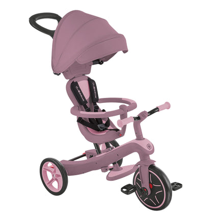 Globber Explorer Eco Trike 4 in 1 - Berry