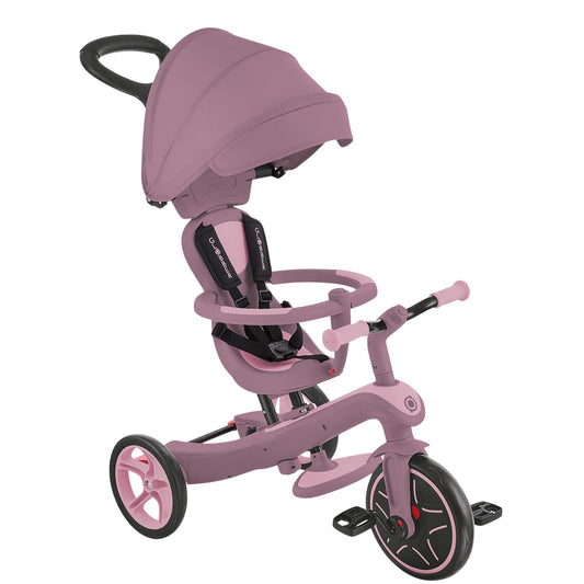Globber Explorer Eco Trike 4 in 1 - Berry