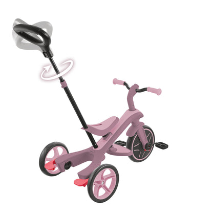 Globber Explorer Eco Trike 4 in 1 - Berry