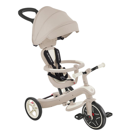 Globber Explorer Eco Trike 4 in 1 - Coconut
