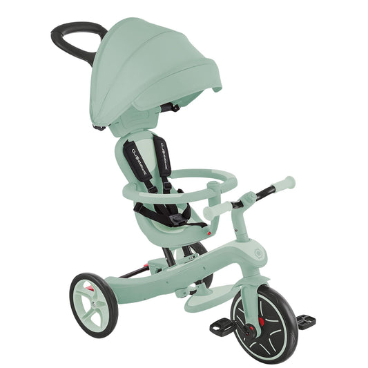 Globber Explorer Eco Trike 4 in 1 - Pistachio