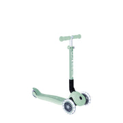 Globber Junior Foldable Light Up Eco Scooter - Pistachio