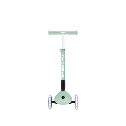 Globber Junior Foldable Light Up Eco Scooter - Pistachio