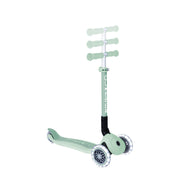 Globber Junior Foldable Light Up Eco Scooter - Pistachio